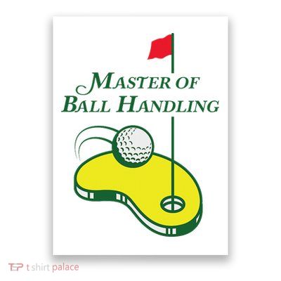 Funny Golf Master Of Ball Handling For Women Poster