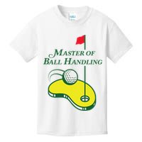 Funny Golf Master Of Ball Handling For Women Kids T-Shirt