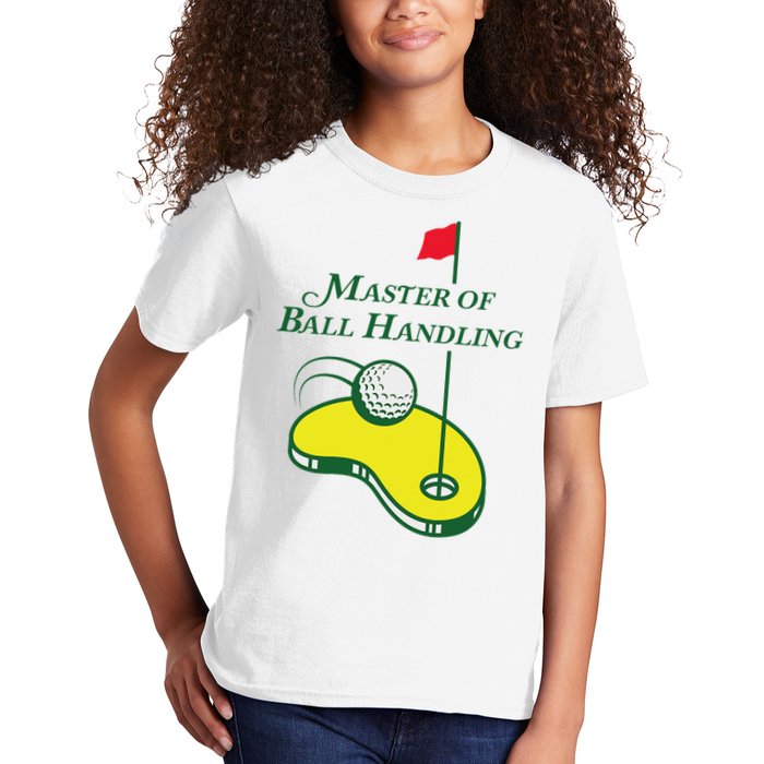 Funny Golf Master Of Ball Handling For Women Kids T-Shirt