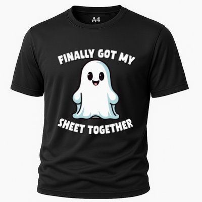 Finally Got My Sheet Together Boo Ghost Halloween Performance Shirt