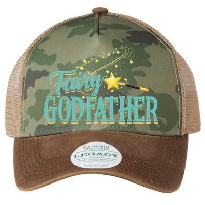 Fairy Godfather Magical Imaginary Being Fiction Fairy Legacy Tie Dye Trucker Hat