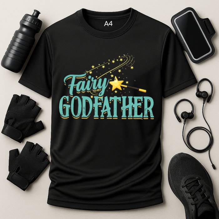 Fairy Godfather Magical Imaginary Being Fiction Fairy Cooling Performance Crew T-Shirt