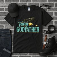 Fairy Godfather Magical Imaginary Being Fiction Fairy Tall T-Shirt