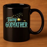 Fairy Godfather Magical Imaginary Being Fiction Fairy 11oz C Handle Ceramic Mug