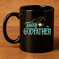 Fairy Godfather Magical Imaginary Being Fiction Fairy 11oz C Handle Ceramic Mug