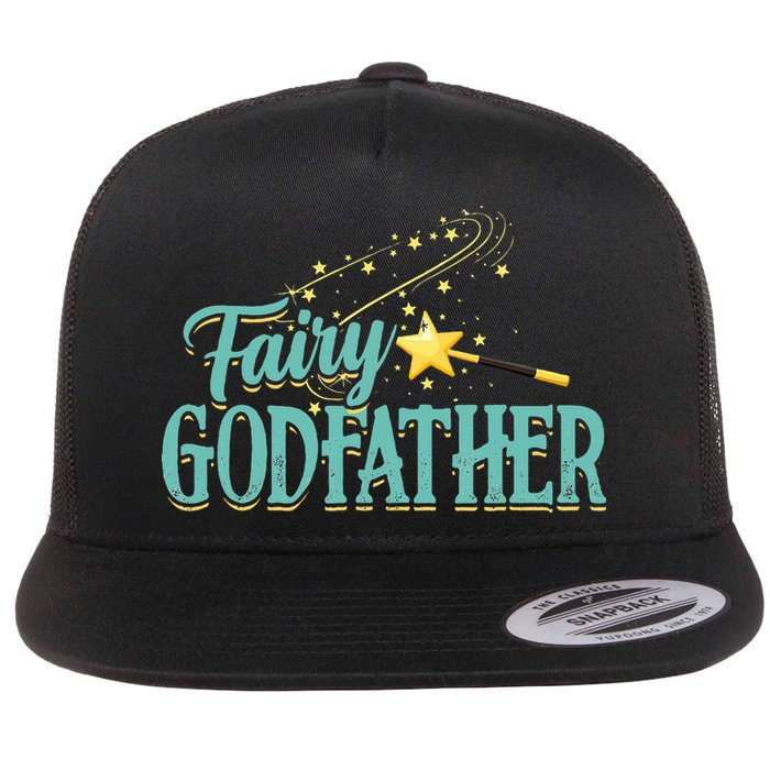 Fairy Godfather Magical Imaginary Being Fiction Fairy Flatbill Hat