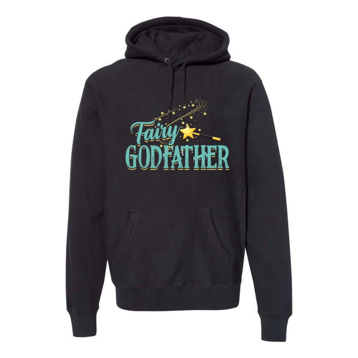 Fairy Godfather Magical Imaginary Being Fiction Fairy Premium Hoodie