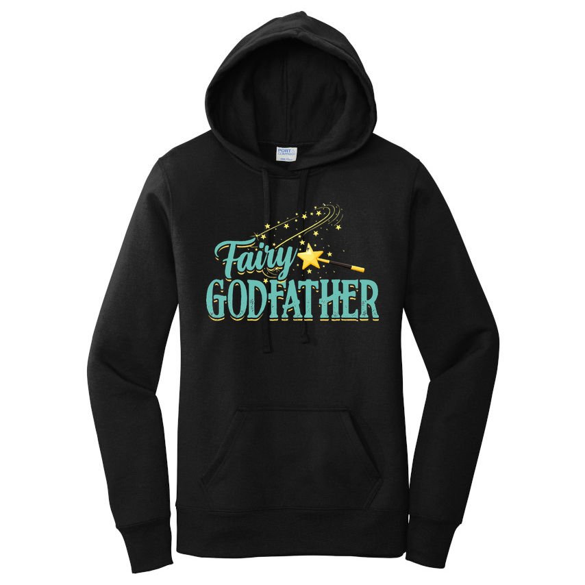 Fairy Godfather Magical Imaginary Being Fiction Fairy Women's Pullover Hoodie