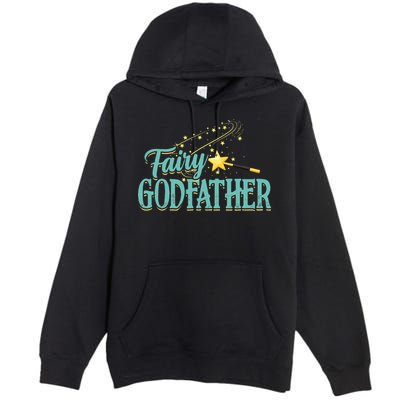 Fairy Godfather Magical Imaginary Being Fiction Fairy Premium Pullover Hoodie