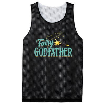 Fairy Godfather Magical Imaginary Being Fiction Fairy Mesh Reversible Basketball Jersey Tank