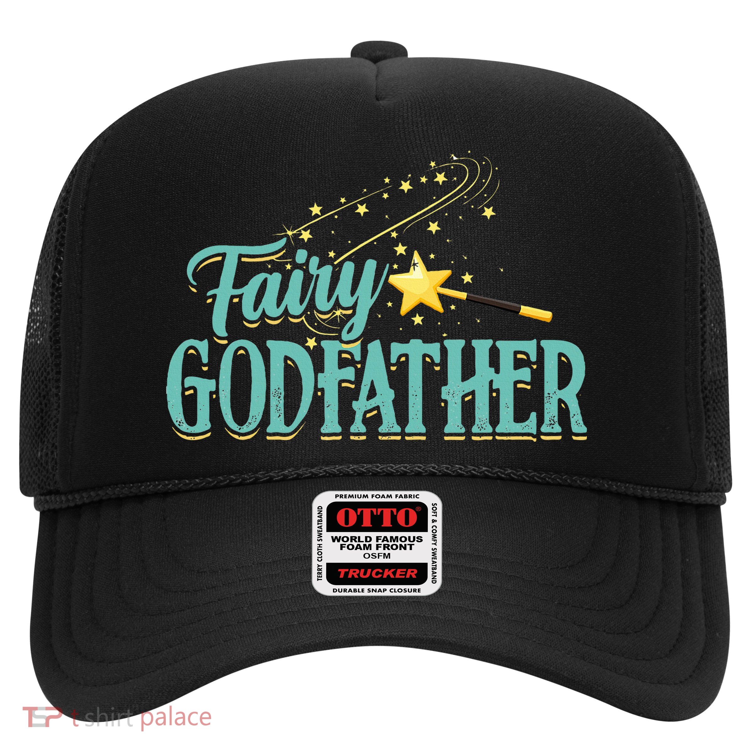 Fairy Godfather Magical Imaginary Being Fiction Fairy Trucker Hat