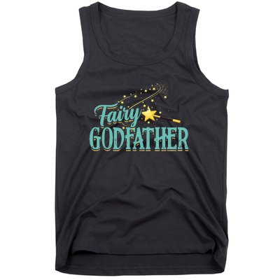 Fairy Godfather Magical Imaginary Being Fiction Fairy Tank Top