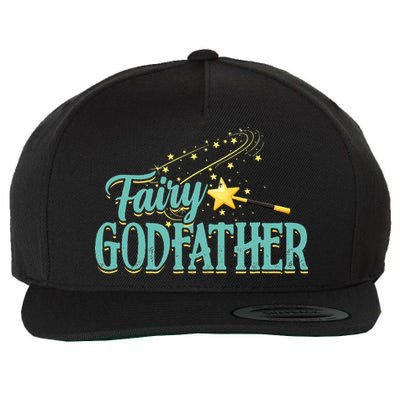 Fairy Godfather Magical Imaginary Being Fiction Fairy Wool Snapback Cap