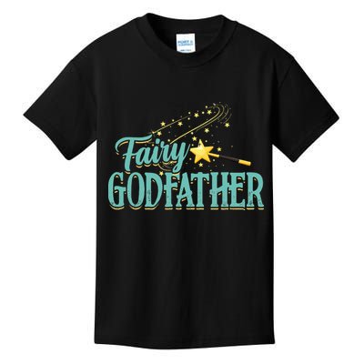 Fairy Godfather Magical Imaginary Being Fiction Fairy Kids T-Shirt