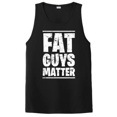 Fat Guys Matter Funny PosiCharge Competitor Tank