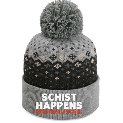 Funny Geologist Mineral Geology Rocks Collector Teacher Gift The Baniff Cuffed Pom Beanie