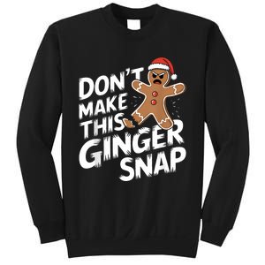 Fun Gingerbread Man Christmas & Women Graphic Sweatshirt