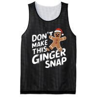 Fun Gingerbread Man Christmas & Women Graphic Mesh Reversible Basketball Jersey Tank