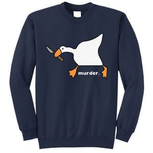 Funny Goose Murder Sweatshirt