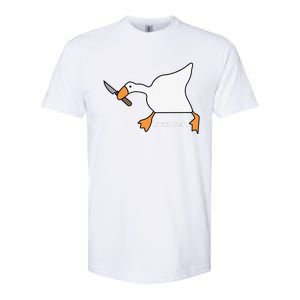 Funny Goose Murder Softstyle CVC T-Shirt