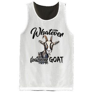 Funny Goat Mom Whatever Floats Your Goat Farming Mom Gift Mesh Reversible Basketball Jersey Tank