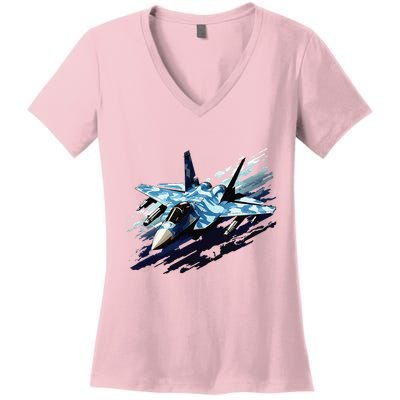 Family Game Night Women's V-Neck T-Shirt