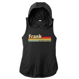 Frank Gift Name Personalized Birthday Funny Christmas Ladies PosiCharge Tri-Blend Wicking Draft Hoodie Tank