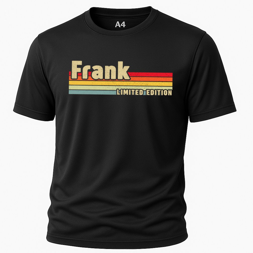 Frank Gift Name Personalized Birthday Funny Christmas Cooling Performance Crew T-Shirt