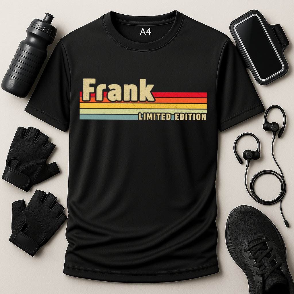 Frank Gift Name Personalized Birthday Funny Christmas Cooling Performance Crew T-Shirt