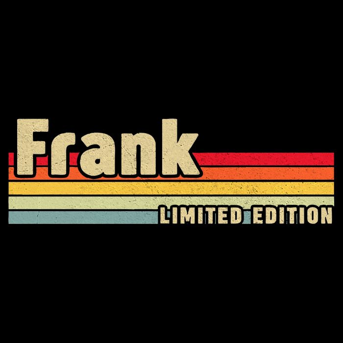 Frank Gift Name Personalized Birthday Funny Christmas Cooling Performance Crew T-Shirt