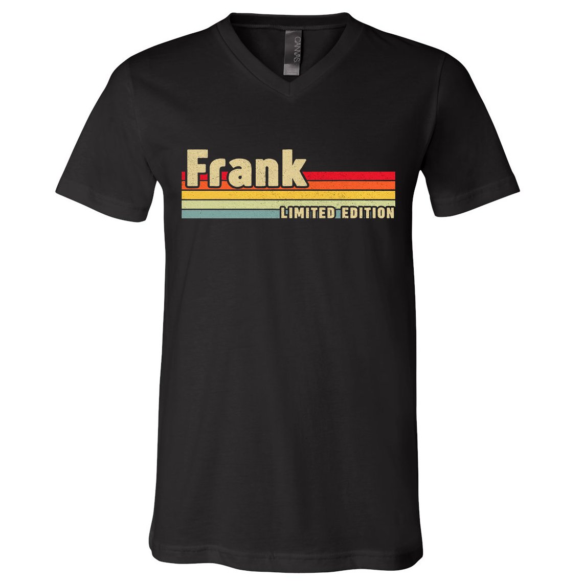Frank Gift Name Personalized Birthday Funny Christmas V-Neck T-Shirt