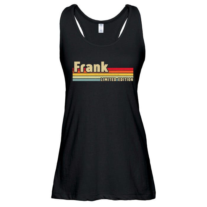 Frank Gift Name Personalized Birthday Funny Christmas Ladies Essential Flowy Tank