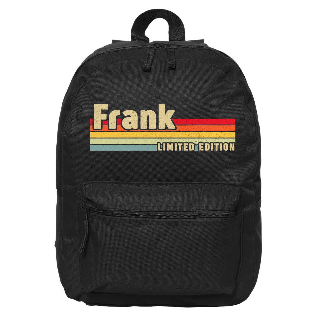 Frank Gift Name Personalized Birthday Funny Christmas 16 in Basic Backpack