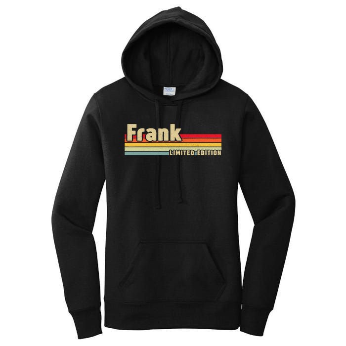 Frank Gift Name Personalized Birthday Funny Christmas Women's Pullover Hoodie