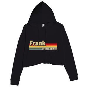 Frank Gift Name Personalized Birthday Funny Christmas Crop Fleece Hoodie