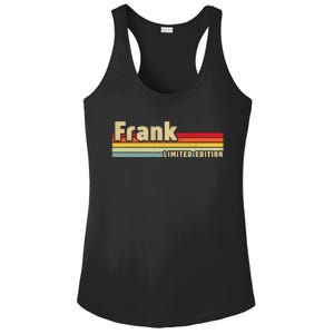 Frank Gift Name Personalized Birthday Funny Christmas Ladies PosiCharge Competitor Racerback Tank