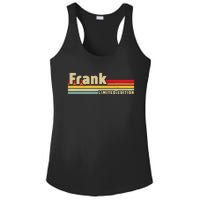 Frank Gift Name Personalized Birthday Funny Christmas Ladies PosiCharge Competitor Racerback Tank