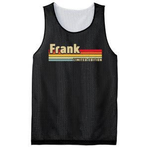 Frank Gift Name Personalized Birthday Funny Christmas Mesh Reversible Basketball Jersey Tank