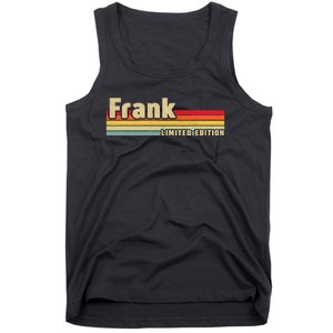 Frank Gift Name Personalized Birthday Funny Christmas Tank Top