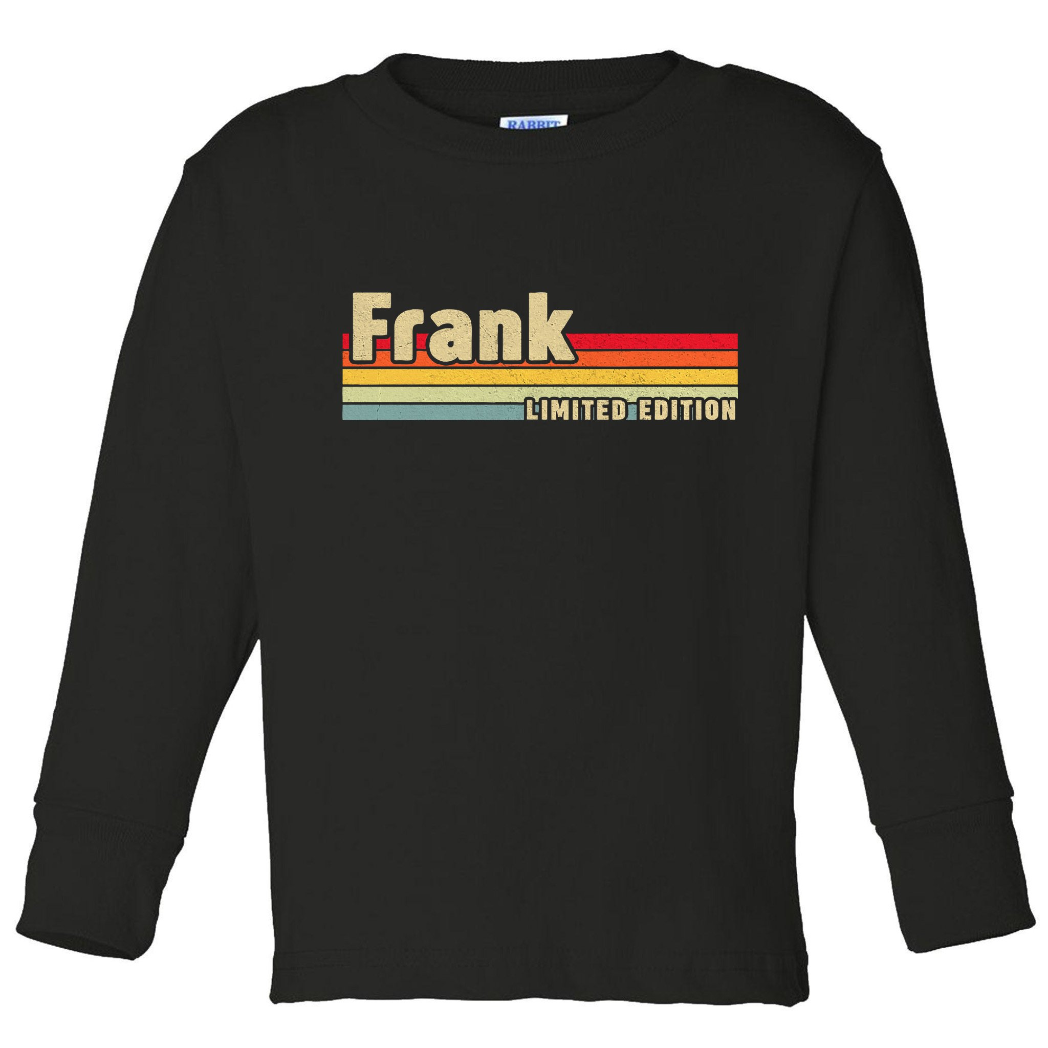 Frank Gift Name Personalized Birthday Funny Christmas Toddler Long Sleeve Shirt