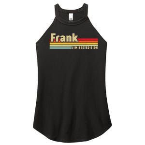 Frank Gift Name Personalized Birthday Funny Christmas Women's Perfect Tri Rocker Tank