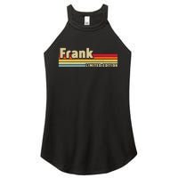 Frank Gift Name Personalized Birthday Funny Christmas Women's Perfect Tri Rocker Tank