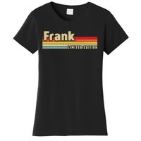 Frank Gift Name Personalized Birthday Funny Christmas Women's T-Shirt