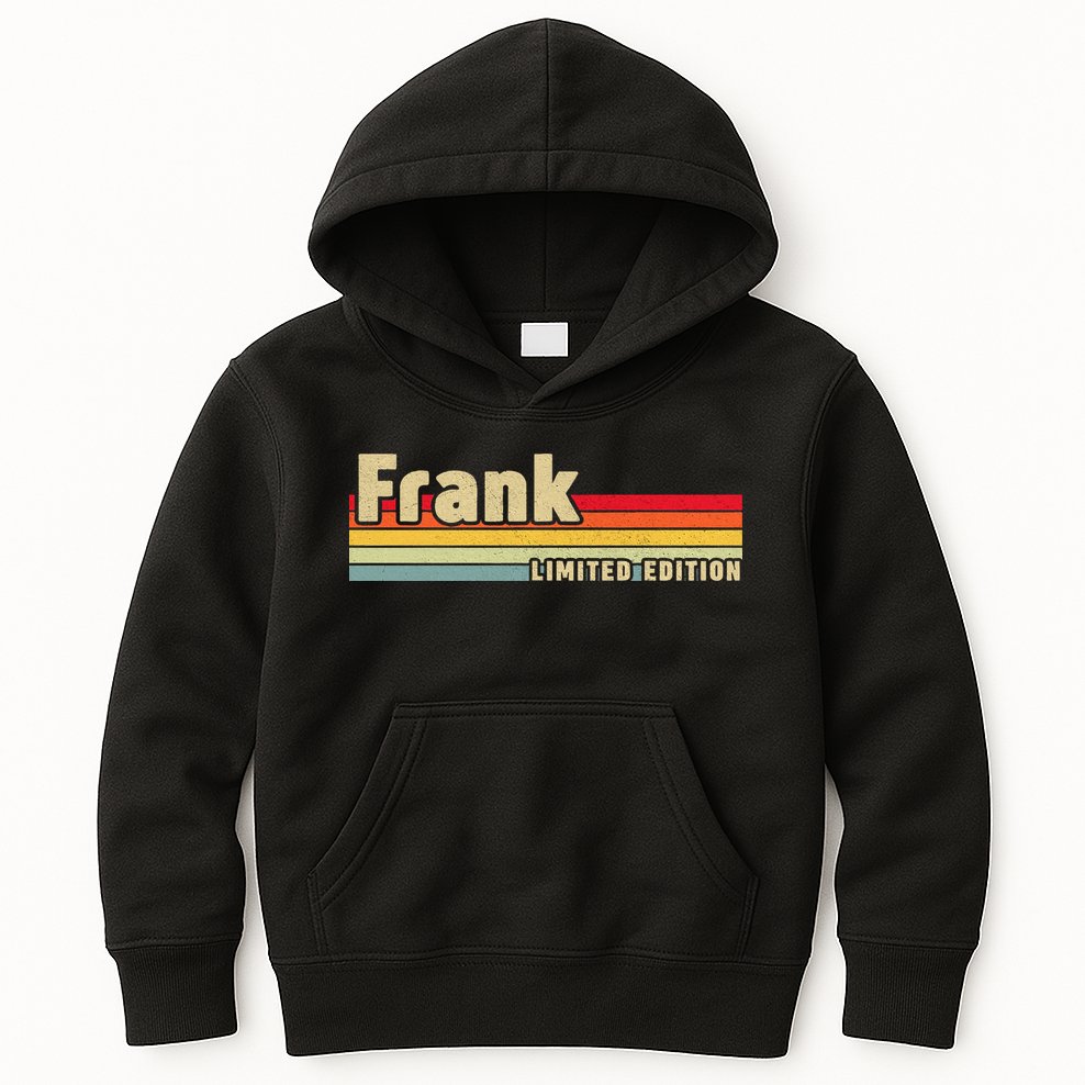 Frank Gift Name Personalized Birthday Funny Christmas Kids Hoodie