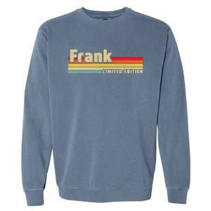 Frank Gift Name Personalized Birthday Funny Christmas Garment-Dyed Sweatshirt