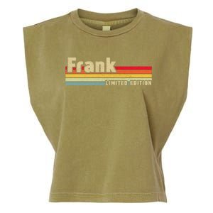 Frank Gift Name Personalized Birthday Funny Christmas Garment-Dyed Women's Muscle Tee