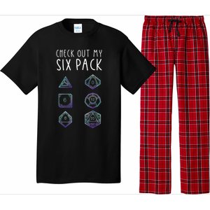 Funny Gamer Nerdy Gamer Check Out Six Pack Pajama Set