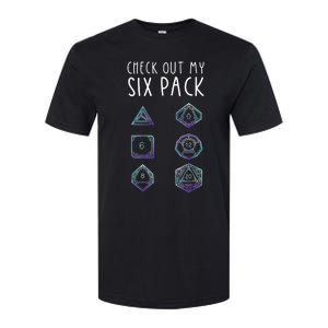 Funny Gamer Nerdy Gamer Check Out Six Pack Softstyle CVC T-Shirt