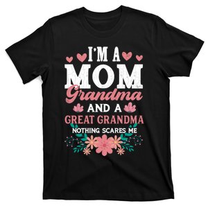 Fun Grandmother Nana Graphic Mom Grandma And Great Grandma T-Shirt