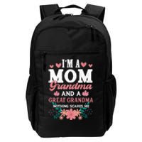 Fun Grandmother Nana Graphic Mom Grandma And Great Grandma Daily Commute Backpack